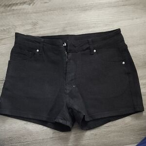 Classic Black Women's Shorts